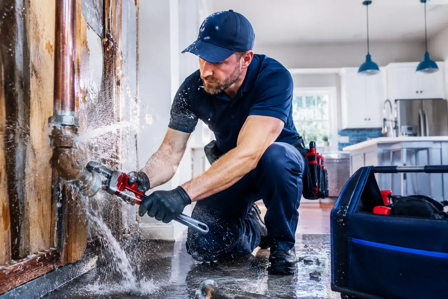 Local emergency pipe repair professionals in Mcloud, OK